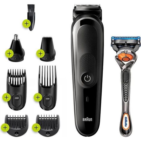 Braun All-in-one MGK 5260 tondeuse à barbe Noir (1/5)