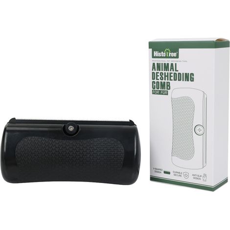 Brosse À Épiler - Double Face Pour Chiens Et Chats - Poils Morts Sous-Poil - Ergonomique Antidérapante - 1 Pièce