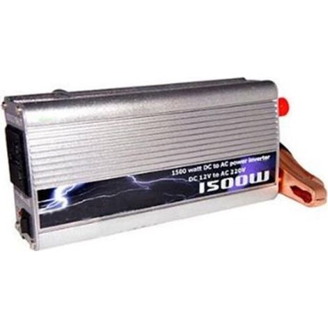 Trade Shop - Wechselrichter 1500W Watt 12V 220V Transformator Auto Camping Boot Camper Steckdose U -