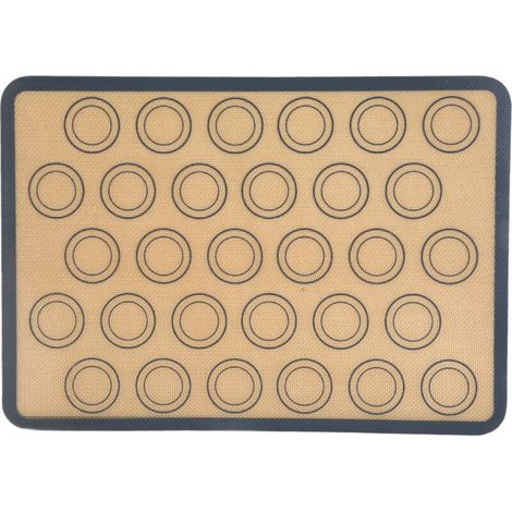 Baking Mat, Silicone Baking Mat, Pastry Mat, Thick Non-Stick Baking Mat, Easy to Use, Versatile for Pastry and Baking (1/4)