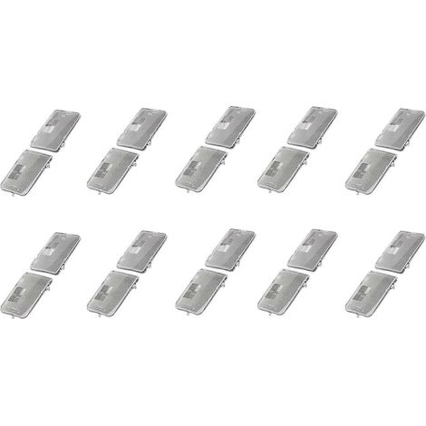 20x Couvercle de plafonnier arrière de voiture avec liseuse intégrée pour Toyota Camry Aurion V50 2012-2017 8139406030 (1/5)