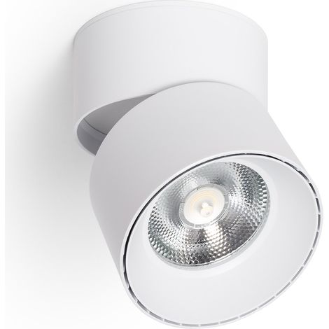 Aplique LED 30W de Aluminio Circular Blanco New Onuba 2700K Blanco Cálido (1/5)