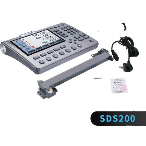Pantalla digital, compatibilidad con 4 ejes, pantalla LCD grande, DRO SDS200 (1/2)