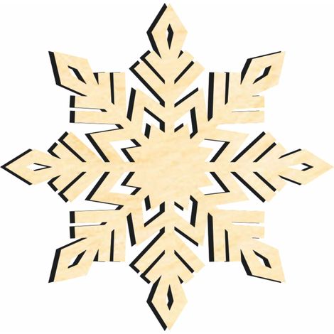 Weihnachtsbaumschmuck aus Holz Z46 (1/2)
