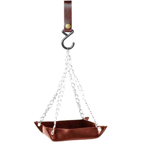 Accessoires pour nourrir les oiseaux, notamment les colibris : mangeoires suspendues faciles à remplir, idéales pour les fermes, les arbres, les patios, les cours et les jardins.-Brown