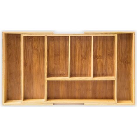 Portaposate estraibile in bambù misura XL (1/5)