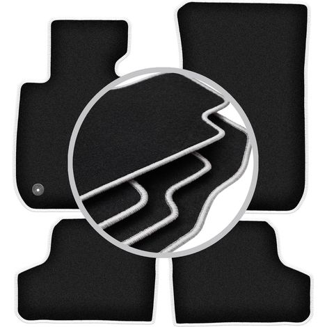 Tapis de sol Carlux argentés pour : BMW Série 3 E93 cabriolet (2004-2011) (1/5)