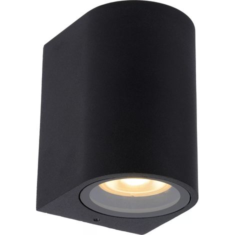Applique esterna nera alluminio GU10 35W ZARO Lucide (1/5)