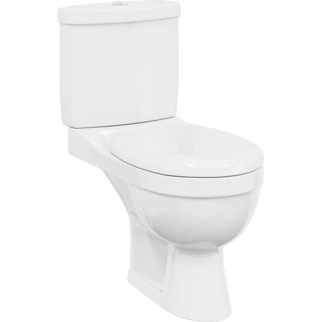 Toilette avec réservoir Pack WC suspendu - Blanc BV476319 - BonneVie (1/5)