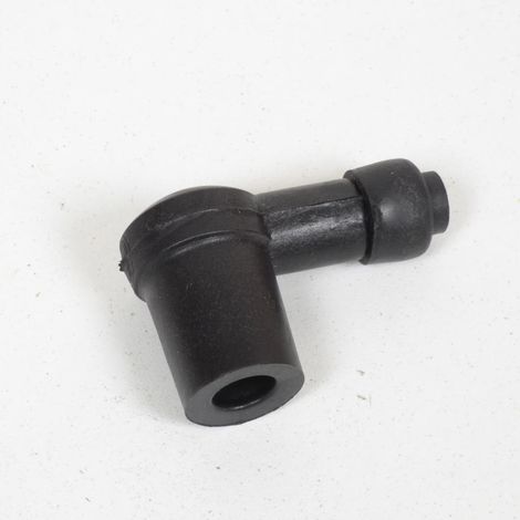 Antiparasite KLG pour Auto 90° caoutchouc noir avec olive Neuf