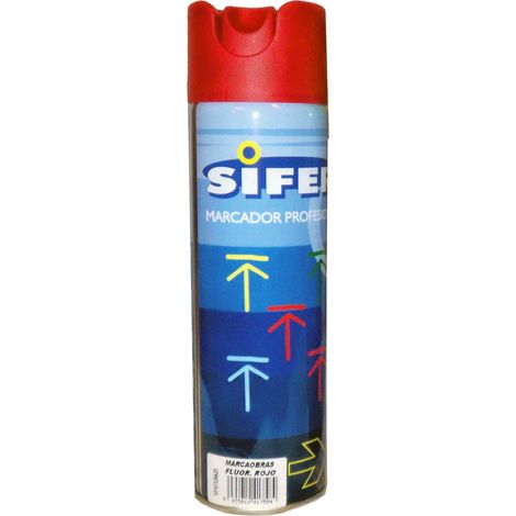 Sifer Professional Marker 500ml Rosso Secco/Bagnato
