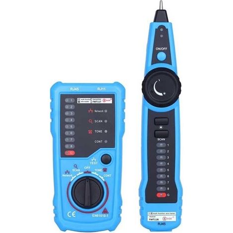 FWT11 Testeur de câble Tester Finder Wire Tracker pour Câble de réseau Collation de câble Téléphone Testeur Vérification (1/5)