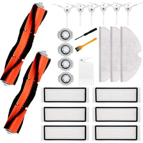 Compatible pour Roborock E2 E3 E4 E25 S4 S5 Max S6 Pure E20 E25 E35 S50 Robot Aspirateur (1/4)