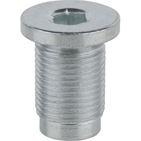 KS Tools Ölablassschraube Innen6kant 8mm, M18x1,5x27mm, 10er-Pack - 430.1001