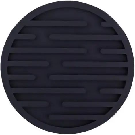 Posavasos, posavasos, posavasos redondos, portavasos de café/bebidas, silicona gruesa, antideslizante, resistente al calor, accesorio grueso para mesa de cocina A (1/4)