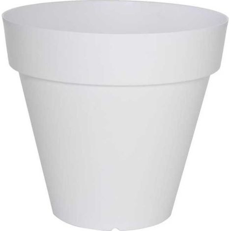 RIVIERA Pot Soleilla rond - 50 cm - Blanc