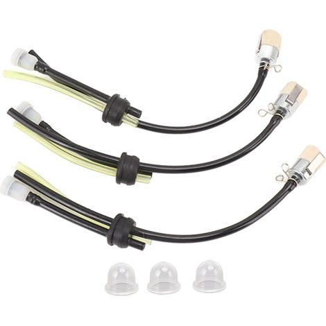 Kit de ventilation de réservoir de carburant avec passe-câble à 3 trous pour motoculteur et débroussailleuse Mantis 90010390097 (1/5)