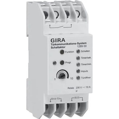 Gira 128900 actionneur électrique blanc 230 V 10 A