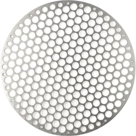 Grille de barbecue ronde en acier inoxydable - 28 cm (1/5)