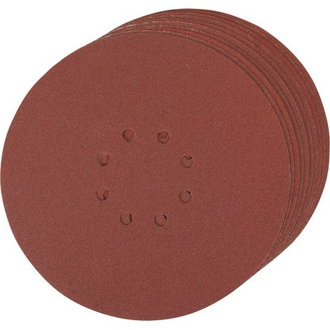 10 x Klettschleifscheiben gelocht 225 mm K120