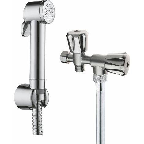 Douchette de WC avec fixation directe sur le réservoir (1/6)