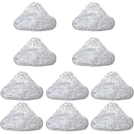 Lingettes de rechange AURA compatibles avec le nettoyeur vapeur H2O Mop X5 et le chiffon Shark Mop Cloth. (1/4)