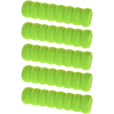 Lot de 5 housses de protection en mousse souple pour poignée de porte,Antistatique et anticollision,Vert (1/5)