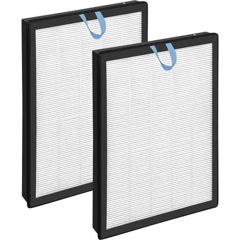(2 pièces) Filtres de rechange compatibles avec le purificateur d'air intelligent LEVOIT VITAL 100S, filtre HEPA véritable H13 à charbon actif, Vital 100S-RF (1/4)