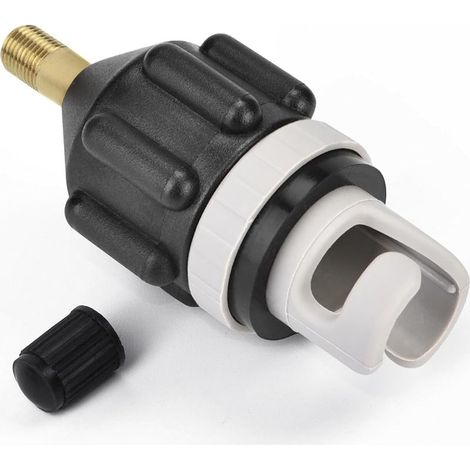 Valve Adaptor Inflation Adaptateur à Valve pour Bateau Gonflable Kayak Canoë Paddleboard,Gonflage Rapide (1/5)