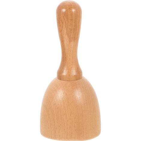 Massagegerät aus Holz, schalenförmig – 1 Stück – Natürlich – Schmerzlinderung – Für Zuhause und unterwegs – 14 x 6 cm (1/5)