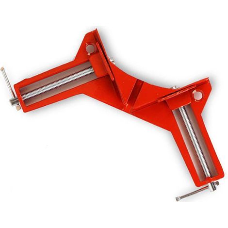Lot de 4 pinces d'angle à 90° pour fixation d'angle, outil multifonction pour bricolage, aquarium, travail du bois et cadres photo. (1/5)