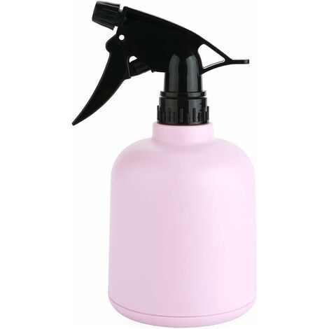 600ML Vaporisateur de Brume Fine avec Déclencheur de Pompe Supérieure, Arrosoir pour Plantes d'intérieur, Pulvérisateur d'eau pour Plantes à Fleurs, Herbes, Jardin Domestique (Rose) (1/5)