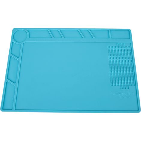 Station de Soudure 500°C avec Tapis Anti-Dérapant en Silicone pour Réparation de Téléphones et Montres (1/5)