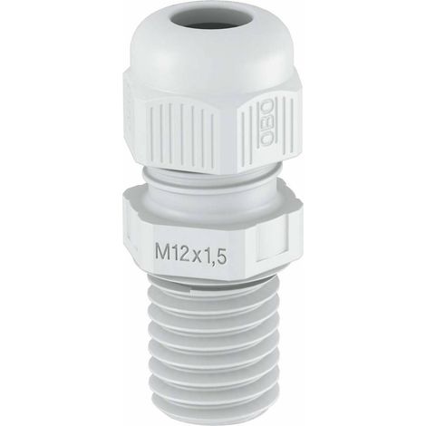 OBO Bettermann 2022945 Presse-étoupe 1.5 mm plastique, PA gris clair 1 pc(s) (1/2)