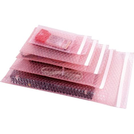 Sachet bulles antistatique à fermeture adhésive 150 x 200mm - COLIS DE 700 (1/5)