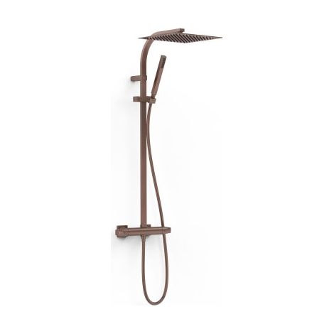 Ensemble de robinet thermostatique mural 2 voies pour douche Over-wall Volcanic - TRES 19039305VO