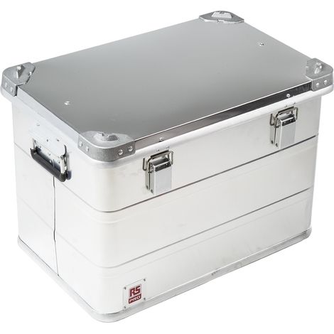 Malette de transport RS PRO en Aluminium, Dimensions externes 410 x 580 x 385mm , étanche ( Prix pour 1 ) (1/3)