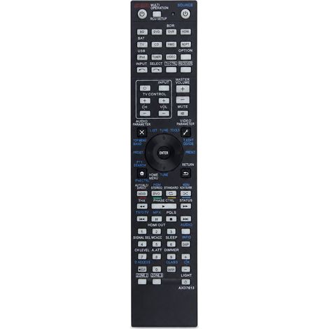 Télécommande de Remplacement pour Ampli-Tuner AV Pioneer AXD7613