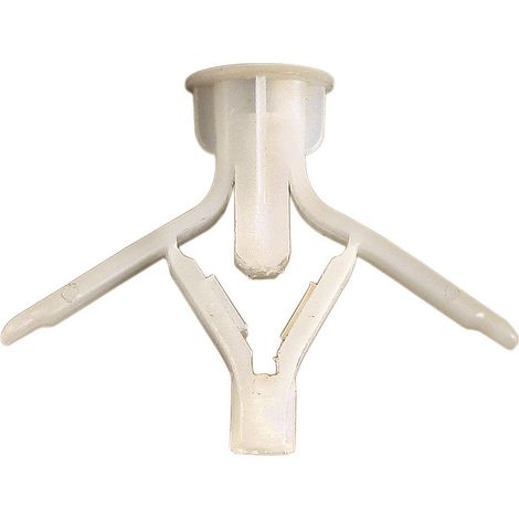 Fixation à ressort pour cloisons creuses RS PRO Plastique ( Prix pour Sachet de 50 )
