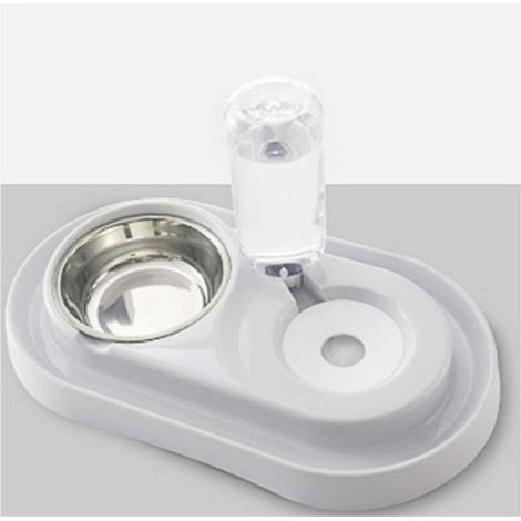 Vtizikl Ciotola In Plastica Per Gatti Cani Piccoli Animali Domestici Per Alimenti Acqua - (1/4)