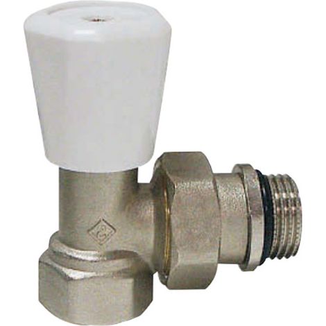 Robinet thermostatisable corps équerre Femelle 1/2" (15/21) - Somatherm