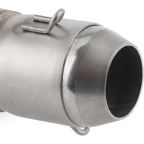 Motorradmodifikation: Modifiziertes 51-mm-Universal-Auspuffendrohr in Titanfarbe (1/5)
