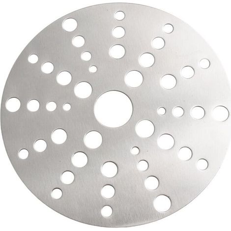 Diffuseur chaleur acier inoxydable induction, adaptateur magnétique casseroles verre, répartition uniforme sécurité alimentaire