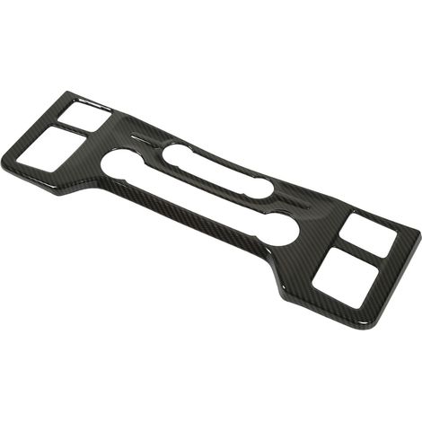 Tableau de Bord Climatisation Centrale Motif Carbone Surface Lisse Remplacement pour Ford 2021+ (1/5)