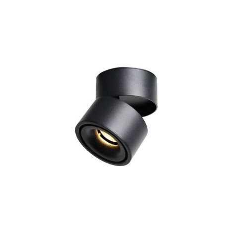Spot LED Multi-Angle Pliable Noir Éclairage Rotatif Plafond - (1/4)