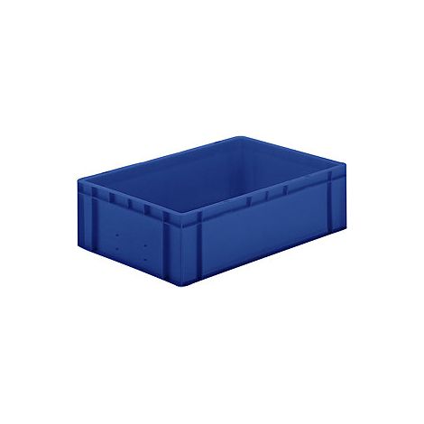 Contenitore  di  trasporto  LA-KA-PE  L600xP400xH175mm  -  TK600/175-0  BLU