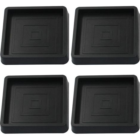Dessous de verre carrés de 6,35 cm (2,5 pouces), 4 gobelets (1/5)