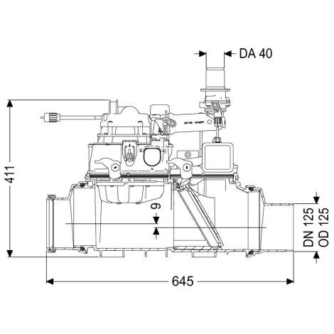 KESSEL 21125 Station de relevage anti-refoulement Ecolift