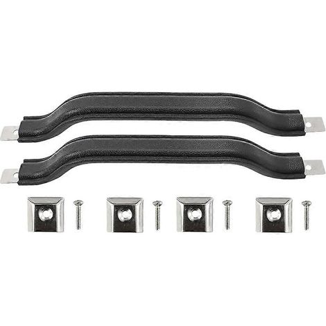 Lot de 2 poignées de porte intérieures pour Jeep CJ5, CJ7, CJ8 et Wrangler YJ (1987-1995) - Référence : 55009801KS (1/5)