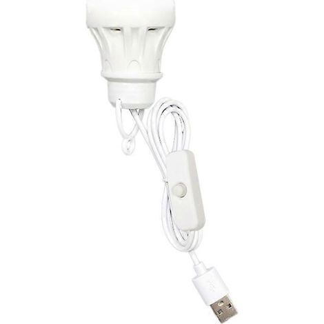 Lanterne portable 3W, lampe de camping, mini ampoule LED 5V, alimentation USB, lampe de lecture (1/5)